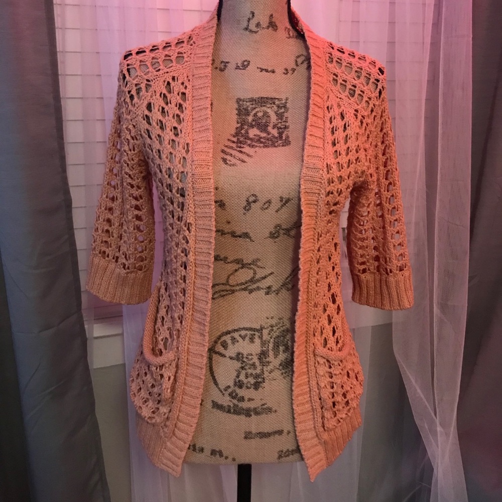 Open sweater